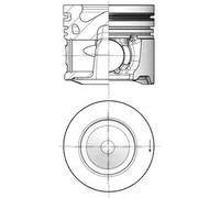 Piston de moteur 41253600 KOLBENSCHMIDT pour FORD CITROËN PEUGEOT VOLVO TOYOTA