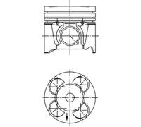 KOLBENSCHMIDT 41287600 Piston