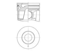 KOLBENSCHMIDT Piston moteur 41644600 pour Nissan Pathfinder II, Patrol Y61, Renault Trucks