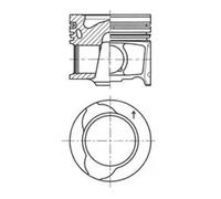 Piston de moteur 41812600 KOLBENSCHMIDT pour NISSAN RENAULT DACIA