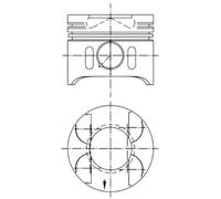 Piston KOLBENSCHMIDT 41882600