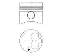 Piston de moteur 90732610 KOLBENSCHMIDT pour AUDI VW VOLVO