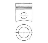 Piston KOLBENSCHMIDT 94943600