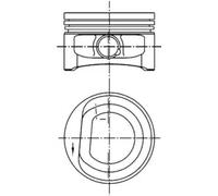 KOLBENSCHMIDT Piston 4028977564963 VOLKSWAGEN POLO
