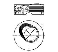Piston de moteur anodisé 028 PI 00130 000 MAHLE pour VW SKODA AUDI SEAT