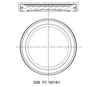 Piston MAHLE 028 PI 00161 000 036107065DP 036107065DQ