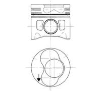 KOLBENSCHMIDT 99743700 Piston