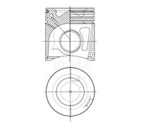 Piston MAHLE 007 PI 00150 000