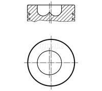 MAHLE 009 86 01 Piston