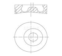 Piston MAHLE 010 27 01