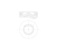Piston de moteur revêtu 081 PI 00105 000 MAHLE pour BMW ALPINA