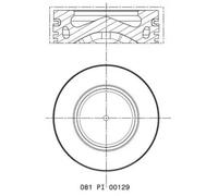MAHLE 081 PI 00129 000 Piston