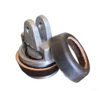 Piston de rechange de pompe manuelle de type 75 avec manchette en cuir noir, conçu pour une évacuation efficace de l'eau et une performance durable dans les applications d'irrigation de jardin et de