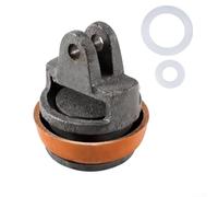 Piston de rechange en fonte avec joint en cuir et joints pour type 75 pour réparation et entretien de pompe manuelle