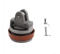 Piston de rechange pour pompe manuelle type 75 avec manchette en fonte et cuir pour une étanchéité fiable