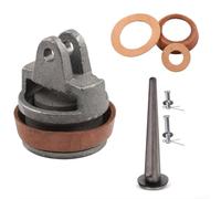 Piston de rechange type 75 avec valve de nez, boulon, étui et joint de manchette pour pompes manuelles, fabriqué pour une compatibilité et un fonctionnement fluide