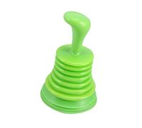 Piston de toilette à ventouse verte 1 pièce, outil de dragage canalisation tuyau vidange pour évier cuisine et salle bains, drague canalisation tuyau vidange