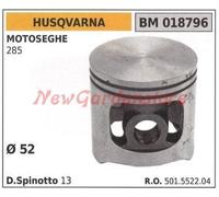 Piston De Tronçonneuse 285 Ø 52Mm HUSQVARNA 018796