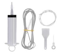Piston de trou de vidange de réfrigérateur - Kit de vidange réutilisable pour tuyaux de vidange pour tuyaux bouchés dans le réfrigérateur - Produit de nettoyage ménager, kit anti-obstruction pour