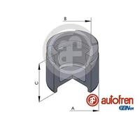 Piston d'étrier de frein Essieu avant Acier D025259 AUTOFREN SEINSA pour OPEL