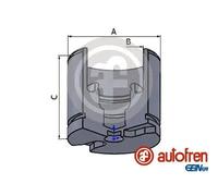 Piston d'étrier de frein Essieu avant Acier D025520 AUTOFREN SEINSA pour TOYOTA