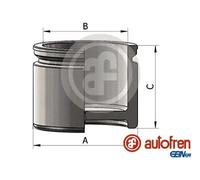 Piston d'étrier de frein Essieu avant Acier D025761 AUTOFREN SEINSA pour MAZDA