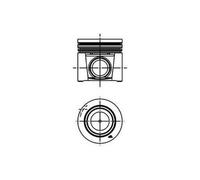 Piston KOLBENSCHMIDT 40286600