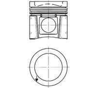 Piston Kolbenringschmidt Piston Segment Convient pour Mercedes Vario Benne De