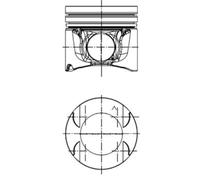 Piston KOLBENSCHMIDT 40262600