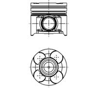 Piston de moteur 40660600 KOLBENSCHMIDT pour OPEL LANCIA ALFA ROMEO SAAB FIAT