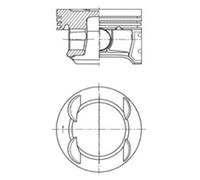 Piston KOLBENSCHMIDT 41 007 600