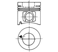 Piston KOLBENSCHMIDT 93484602