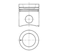 Piston KOLBENSCHMIDT 94943600