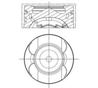 Piston MAHLE 001 PI 00133 001
