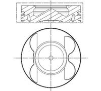 Piston MAHLE 001 PI 00190 000