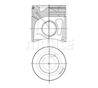 Piston MAHLE 007 PI 00147 000