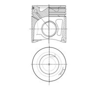 Piston MAHLE 007 PI 00150 000
