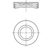 Piston MAHLE 007 PI 00170 000