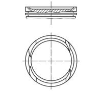 Piston MAHLE 010 05 01