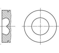 Piston MAHLE 013 PI 00107 002 pour FORD TRANSIT Fourgon (FA_ _) 2.4 2004-2006