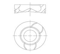 Piston MAHLE 021 PI 00123 002