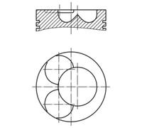 Piston MAHLE 028 06 02