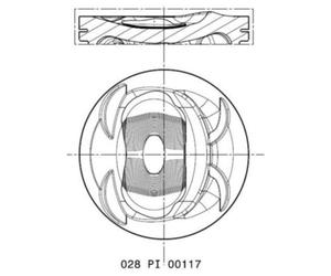 Piston MAHLE 028 PI 00117 002