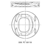 Piston MAHLE 028 PI 00118 000