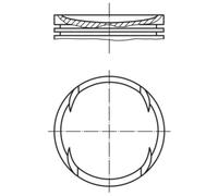 Piston MAHLE 028 PI 00120 000