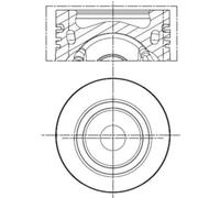 MAHLE 028 PI 00141 002 Piston