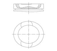 Piston MAHLE 037 PI 00107 000