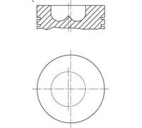 Piston MAHLE 439 14 00