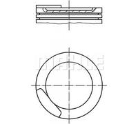 Piston MAHLE Article : 011 10 12