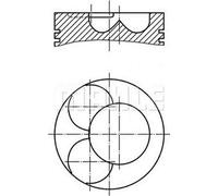Piston MAHLE article : 028 06 01